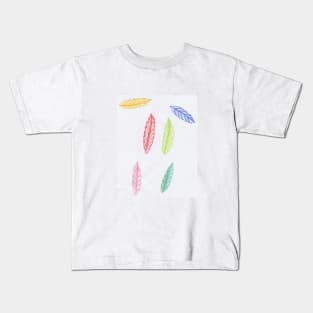 Coloured Leaves Kids T-Shirt